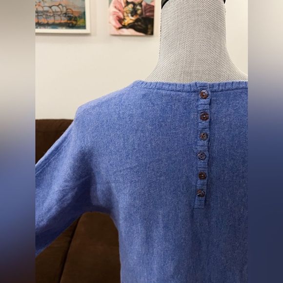 💙Mansted💙 Wool A Line Pullover / Size L - Picture 2 of 3